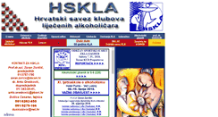 Desktop Screenshot of hskla.hr
